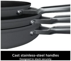 Ninja Zerostick Stackable 2 Piece Non Stick Pan Set -Habitat 1120020 R Z003A
