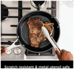 Ninja Zerostick Stackable 2 Piece Non Stick Pan Set -Habitat 1120020 R Z005A