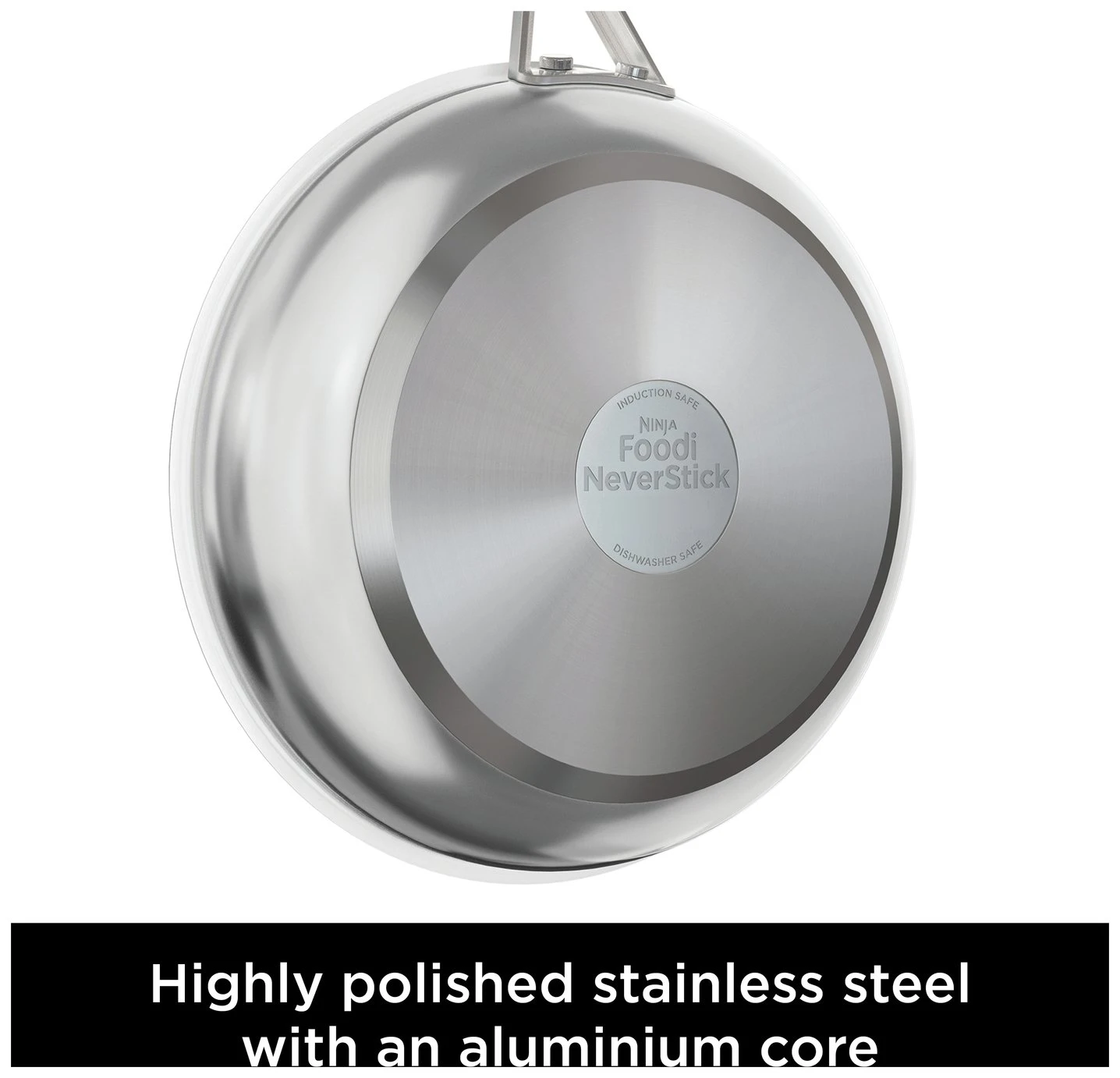 Ninja Zerostick Stainless Steel 5 Piece Non Stick Pan Set 3 Ninja Zerostick Stainless Steel 5 Piece Non Stick Pan Set - Image 3