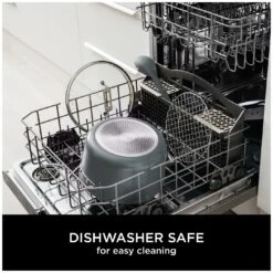 Ninja Zerostick 30cm Non Stick Aluminium Possible Pot -Grey -Habitat 1120288 R Z009A