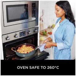 Ninja Zerostick 28cm Non Stick Aluminium Possible Pan -Grey -Habitat 1120305 R Z006A