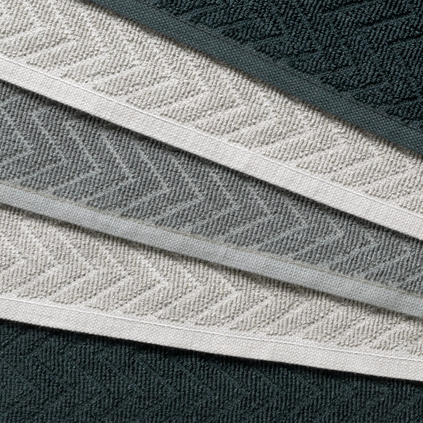 Habitat Zig Zag Terry Pack Of 5 Tea Towels 4 Habitat Zig Zag Terry Pack Of 5 Tea Towels - Image 4