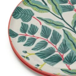 Habitat X Kew Set Of 2 Ceramic Dinner Plates -Habitat 1300565 R Z005A
