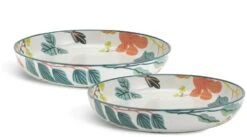 Habitat X Kew 2 Piece Ceramic Pasta Bowls -Habitat 1300620 R Z005A