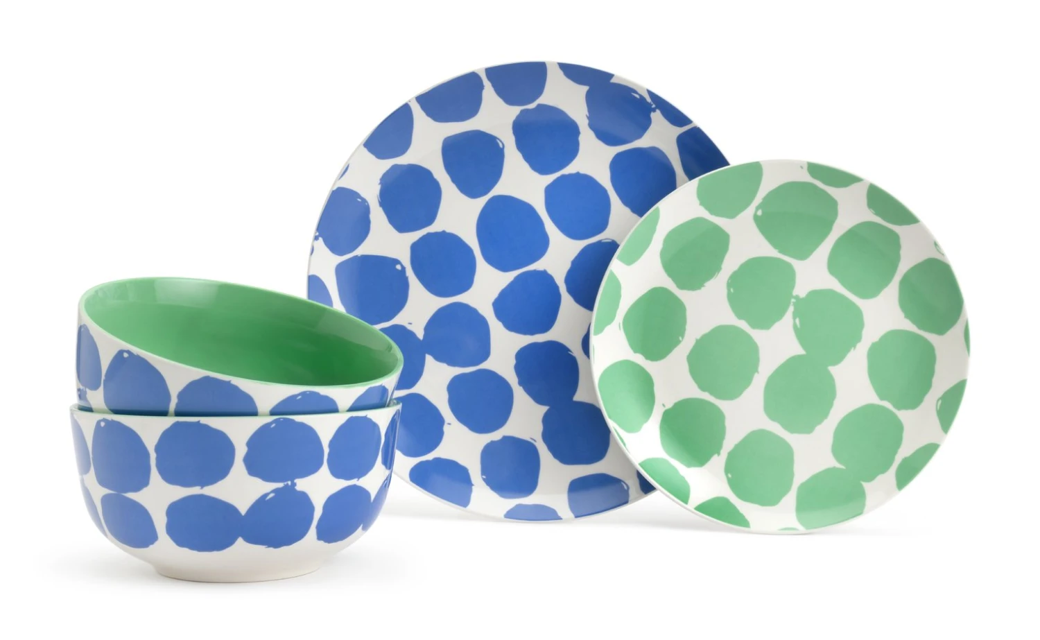 Habitat Abstract 12 Piece Stoneware Dinner Set 1 Habitat Abstract 12 Piece Stoneware Dinner Set