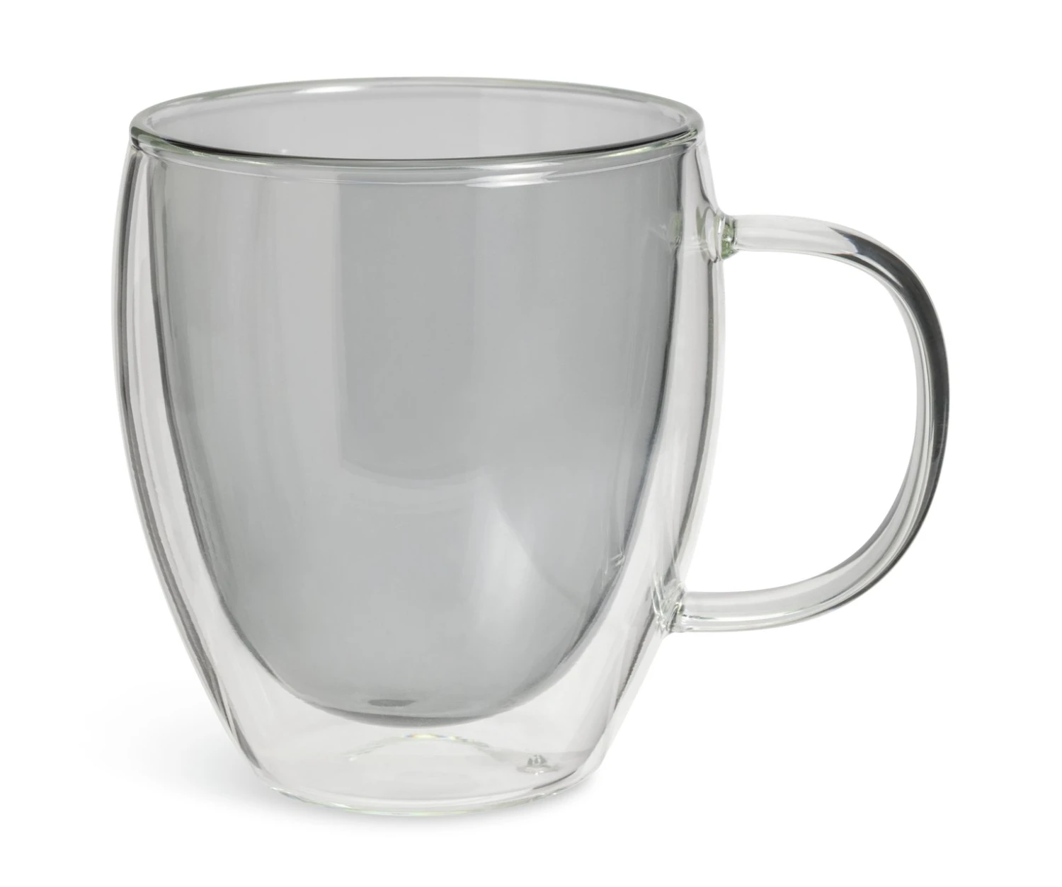 Habitat Double Walled Set Of 2 Coffee Cup - Grey 2 Habitat Double Walled Set Of 2 Coffee Cup - Grey - Image 2