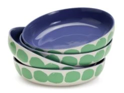 Habitat Abstract 4 Piece Stoneware Pasta Bowl 9 Habitat Abstract 4 Piece Stoneware Pasta Bowl -Habitat 1955941 R Z002A