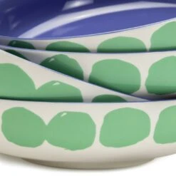 Habitat Abstract 4 Piece Stoneware Pasta Bowl 10 Habitat Abstract 4 Piece Stoneware Pasta Bowl -Habitat 1955941 R Z004A