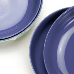 Habitat Abstract 4 Piece Stoneware Pasta Bowl 11 Habitat Abstract 4 Piece Stoneware Pasta Bowl -Habitat 1955941 R Z005A