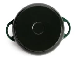 Habitat 4 Litre Cast Iron Casserole Dish - Green -Habitat 2003342 R Z004A