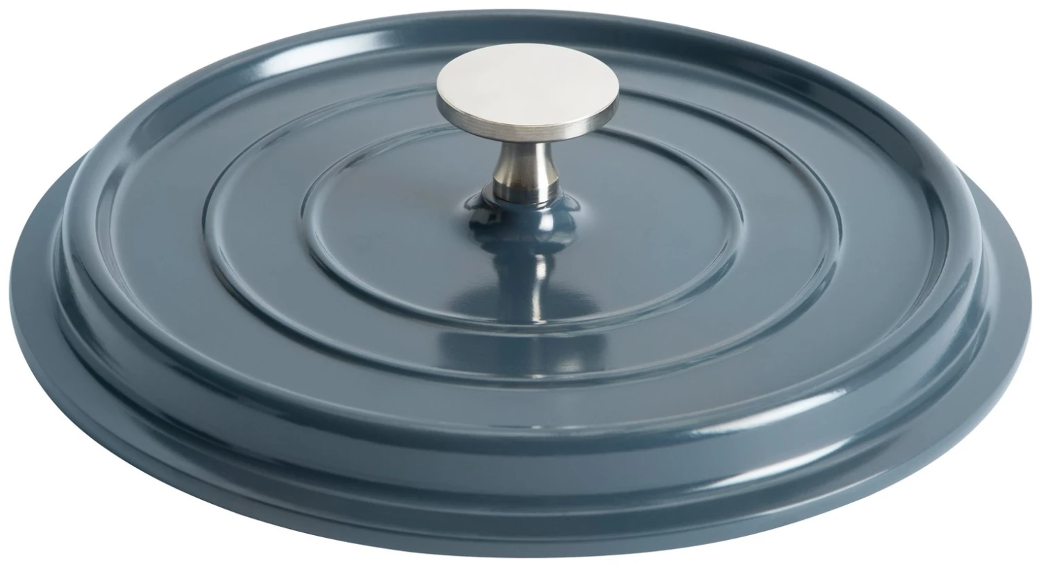 Habitat 2.4 Litre Non Stick Aluminium Casserole Dish - Blue 3 Habitat 2.4 Litre Non Stick Aluminium Casserole Dish - Blue - Image 3