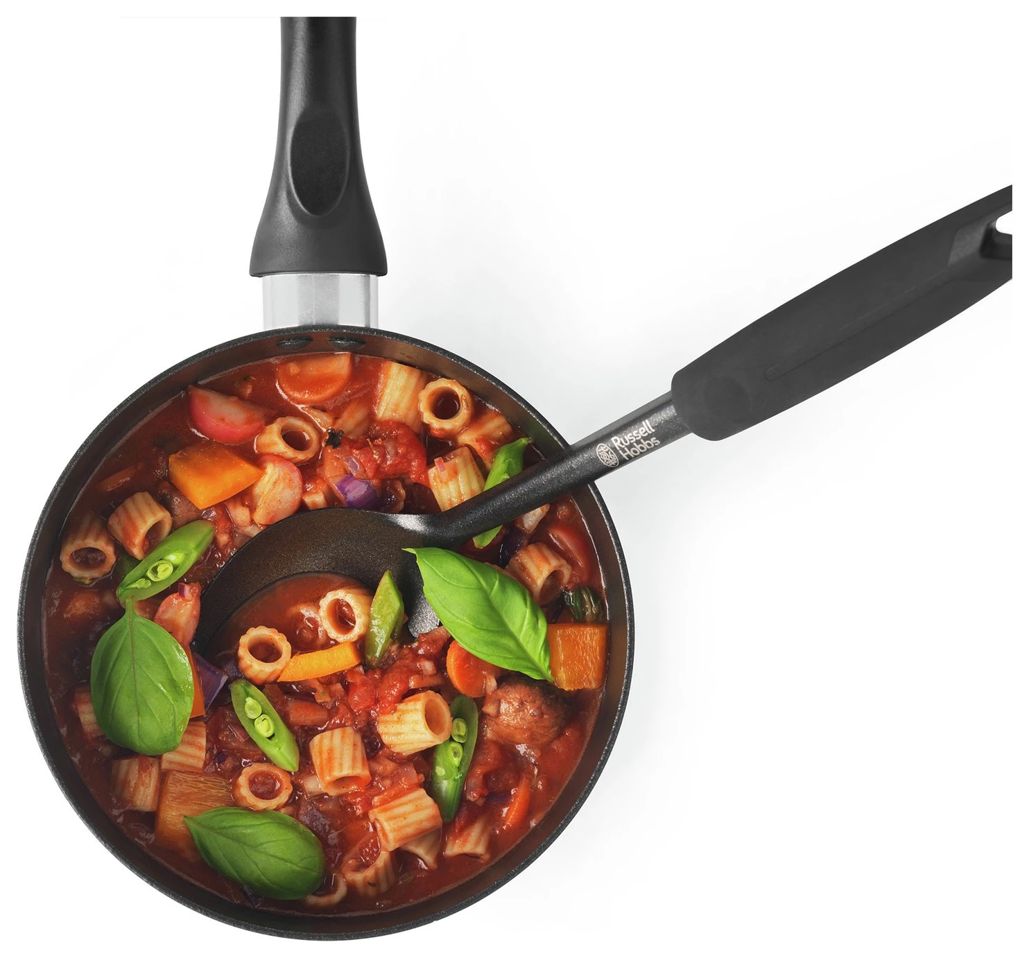 Russell Hobbs Diamond Stone 3 Piece Aluminium Pan Set 2 Russell Hobbs Diamond Stone 3 Piece Aluminium Pan Set - Image 2