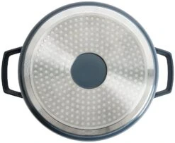 Habitat 4.2 Litre Non Stick Aluminium Casserole Dish - Blue -Habitat 2257198 R Z004A