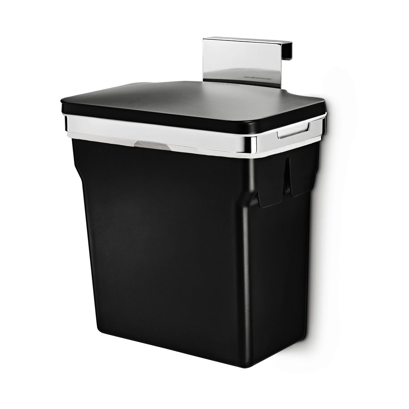 Simplehuman 10L In-Cabinet Cupboard Bin - Black 1 Simplehuman 10L In-Cabinet Cupboard Bin - Black