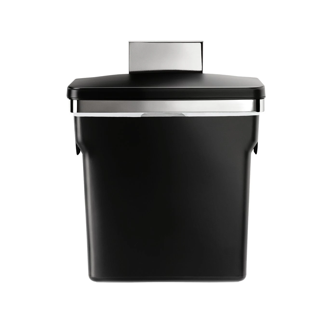 Simplehuman 10L In-Cabinet Cupboard Bin - Black 2 Simplehuman 10L In-Cabinet Cupboard Bin - Black - Image 2