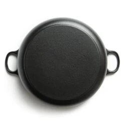 Habitat 5.3 Litre Cast Iron Casserole Dish - Black -Habitat 3065358 R Z004A