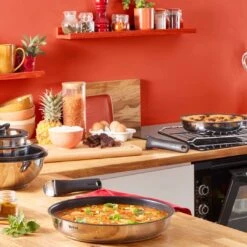 Tefal Ingenio Emotion 5 Piece Stainless Steel Pan Set -Habitat 3083103 R Z006A