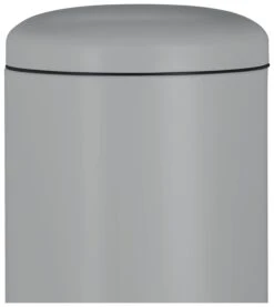 Habitat 30 Litre Round Kitchen Pedal Bin - Matt Grey -Habitat 3083952 R Z004A