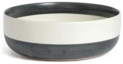 Habitat Artisan Stripe Stoneware Serving Bowl -Habitat 3365481 R Z007A