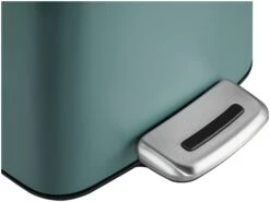 Habitat 28 Litre Square Waste Bin - Teal -Habitat 4543628 R Z003A