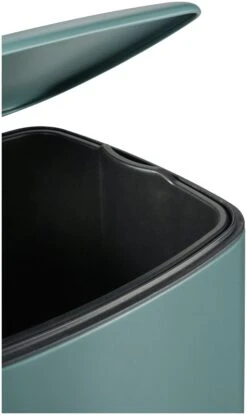 Habitat 28 Litre Square Waste Bin - Teal -Habitat 4543628 R Z004A