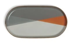 Habitat Dipped Speckle Stoneware Serving Platter -Habitat 6824101 R Z004A