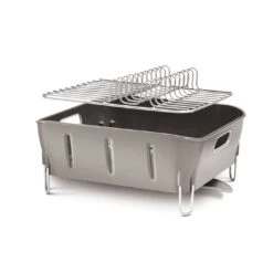 Simplehuman Plastic Compact Dish Rack - Grey -Habitat 7226179 R Z003A