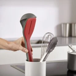 Joseph Joseph Duo 4 Piece Utensil Set With Clip Handle -Habitat 8471947 R Z003A