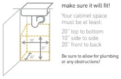 Simplehuman 35 Litre Recycle Bin In Cabinet - Multicoloured 9 Simplehuman 35 Litre Recycle Bin In Cabinet - Multicoloured -Habitat 8508171 R Z005A