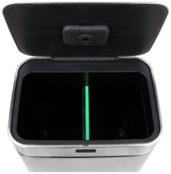 Tower 60 Litre Recycling Sensor Bin - Black 11 Tower 60 Litre Recycling Sensor Bin - Black -Habitat 8719898 R Z004A