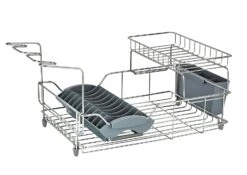 Habitat 2 Tier Deluxe Dish Rack -Habitat 9200131 R Z006A