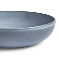Habitat Evora Stoneware Serving Bowl - Blue 7 Habitat Evora Stoneware Serving Bowl - Blue -Habitat 9204216 R Z002A