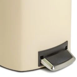 Habitat 50 Litre Pedal Bin - Cream -Habitat 9210963 R Z003A