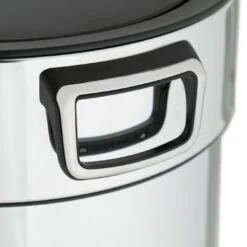 Habitat 30 Litre Round Touch Op Bin - Silver 8 Habitat 30 Litre Round Touch Op Bin - Silver -Habitat 9211254 R Z003A