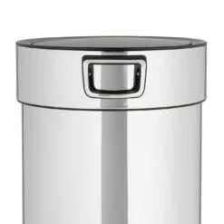 Habitat 30 Litre Round Touch Op Bin - Silver 9 Habitat 30 Litre Round Touch Op Bin - Silver -Habitat 9211254 R Z004A