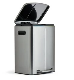 Habitat 40 Litre Recycling Bin - Stainless Steel -Habitat 9307498 R Z002A