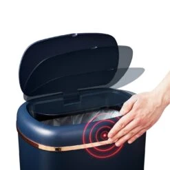 Tower 58 Liter Cavaletto Sensor Bin - Blue -Habitat 9308916 R Z003A