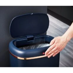 Tower 58 Liter Cavaletto Sensor Bin - Blue -Habitat 9308916 R Z006A