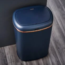 Tower 58 Liter Cavaletto Sensor Bin - Blue -Habitat 9308916 R Z007A