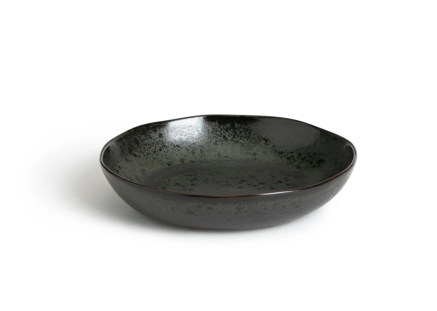Habitat Preto 4 Piece Stoneware Pasta Bowls - Black 3 Habitat Preto 4 Piece Stoneware Pasta Bowls - Black - Image 3