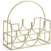 Habitat Japonica 5 Bottle Stainless Steel Wine Rack