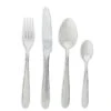 Habitat Hammered 16 Piece Stainless Steel Cutlery Set
