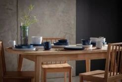 Habitat Addison 12 Piece Stoneware Dinner Set - Blue 13 Habitat Addison 12 Piece Stoneware Dinner Set - Blue -Habitat 9311446 R Z003C