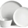 Habitat Addison 12 Piece Stoneware Dinner Set - White