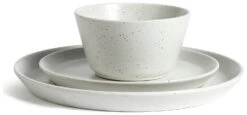 Habitat Addison 12 Piece Stoneware Dinner Set - White 8 Habitat Addison 12 Piece Stoneware Dinner Set - White -Habitat 9311453 R Z002A