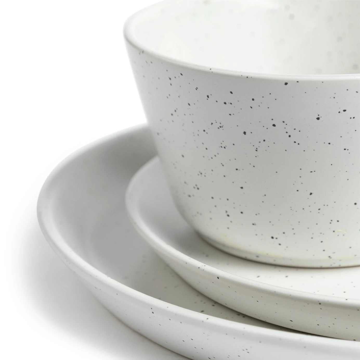 Habitat Addison 12 Piece Stoneware Dinner Set - White 5 Habitat Addison 12 Piece Stoneware Dinner Set - White - Image 5