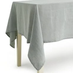 Habitat Linen Tablecloth - Duck Egg Blue