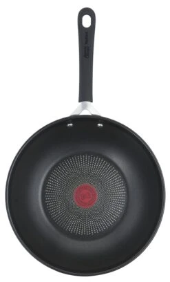 Tefal Jamie Oliver 28cm Non Stick Stainless Steel Wok -Habitat 9341234 R Z004A