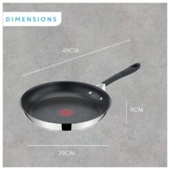 Tefal Jamie Oliver 28cm Frying Pan 10 Tefal Jamie Oliver 28cm Frying Pan -Habitat 9347427 R Z002A