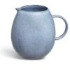 Habitat Evora Stoneware Jug - Blue